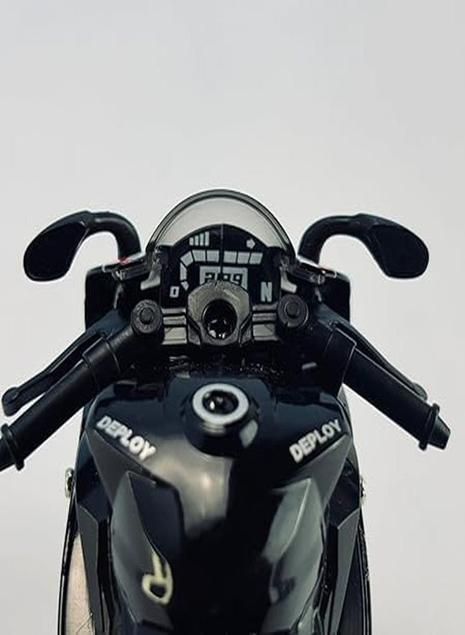 Crazy Buy Mini Sports Motorcycle Toy 1:14 Scale Pull Back Diecast Alloy Sports Motorcycle Toy Bike Simulation Model for Boys Gifts Toys for Kids [ Color As Per Stock ] - Image 5